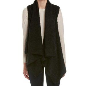 Soft Joie Orrin Vest Caviar Furry Black Size Small